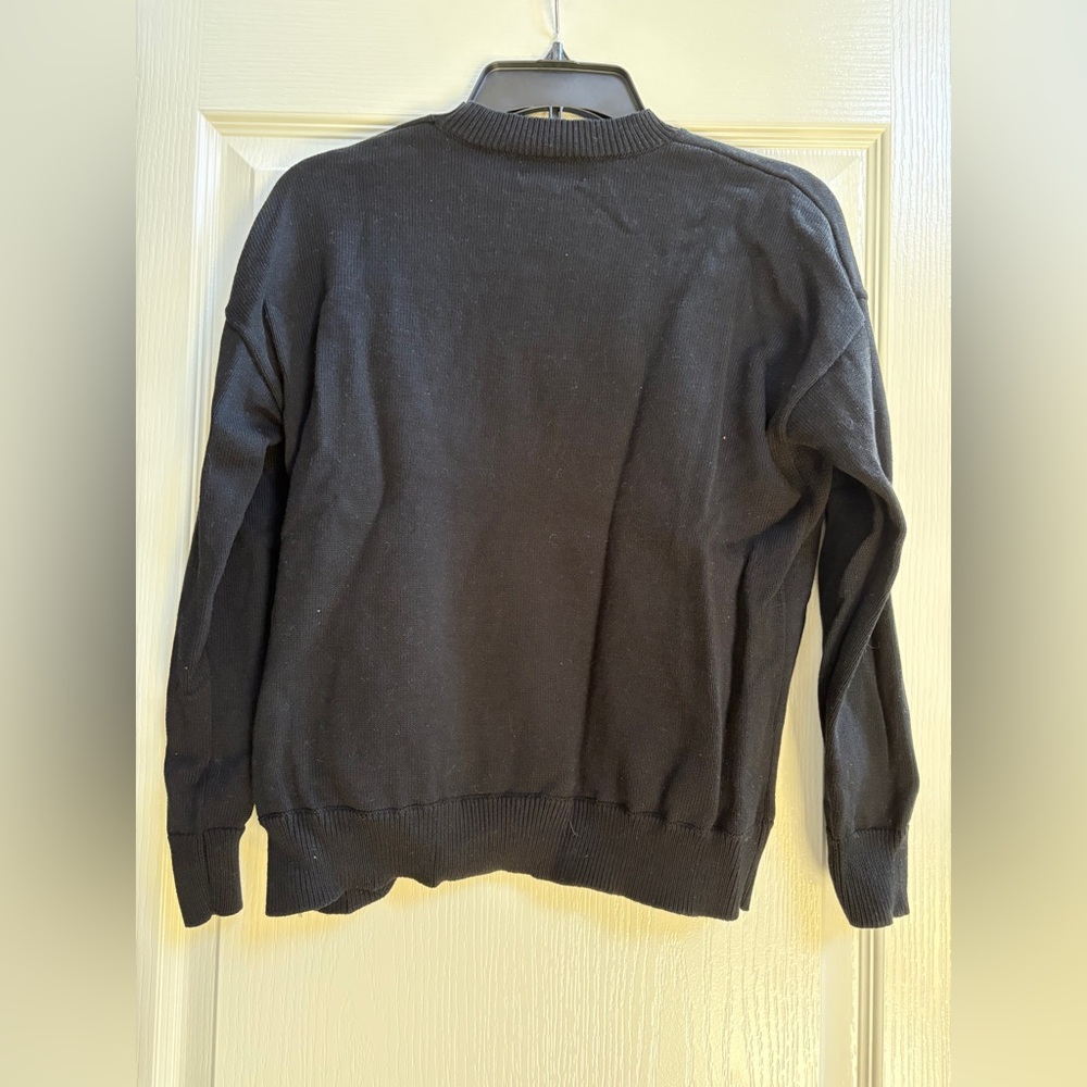 Fighting Eel pullover- Kombu Fish Current, Blk, Sz S. LIKE NEW, never worn. - Picture 5 of 10